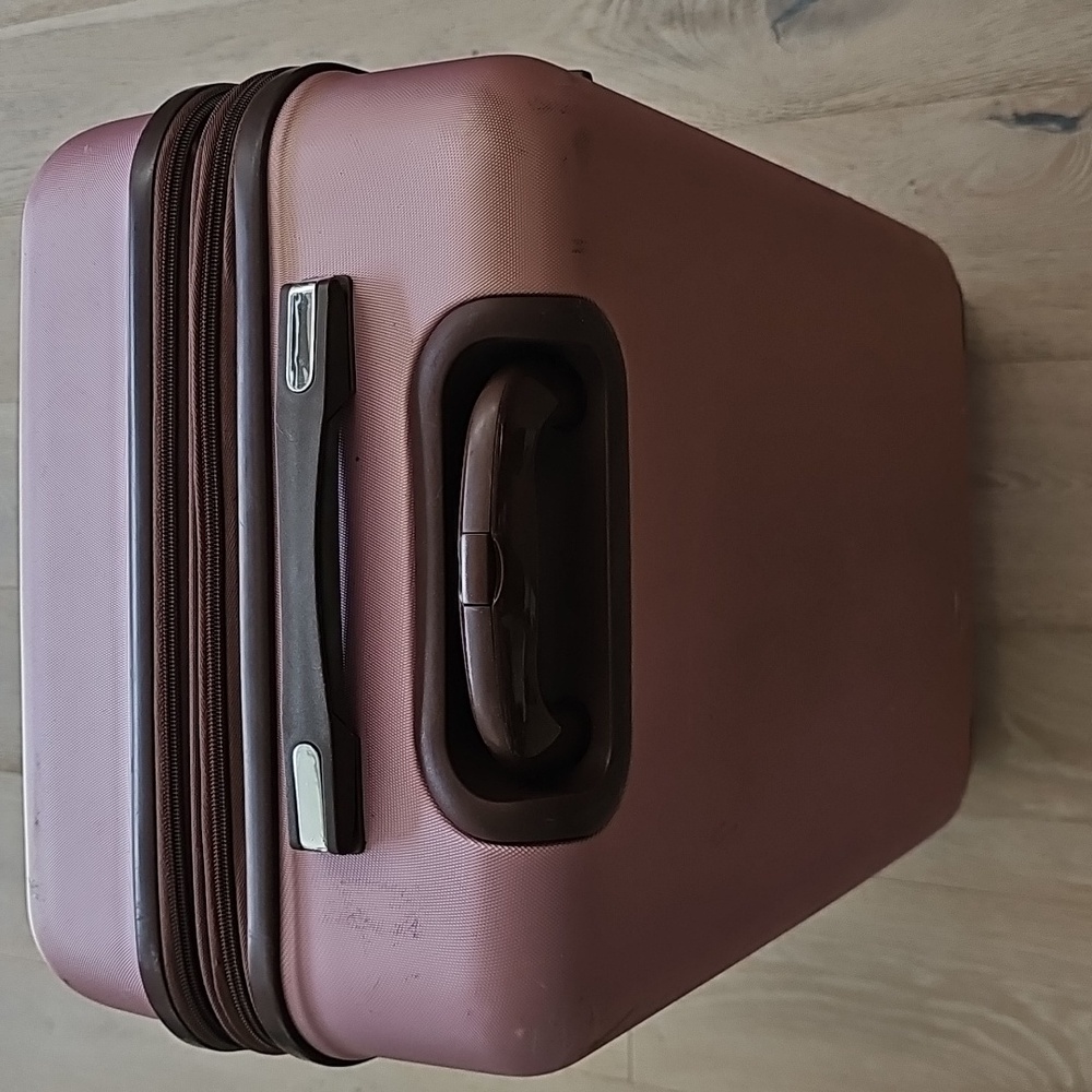 Samsonite Pink Hardshell Medium Luggage - Picture 5 of 15